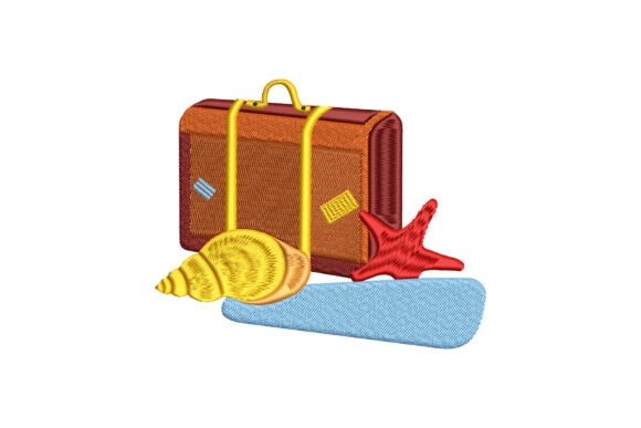 Beach Split Monogram for Travel Bags