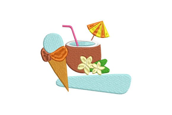 Beach with Coconut Split Monogram Review