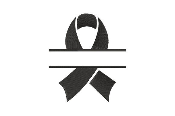Black Ribbon Monogram: An Embroidery Designer Review