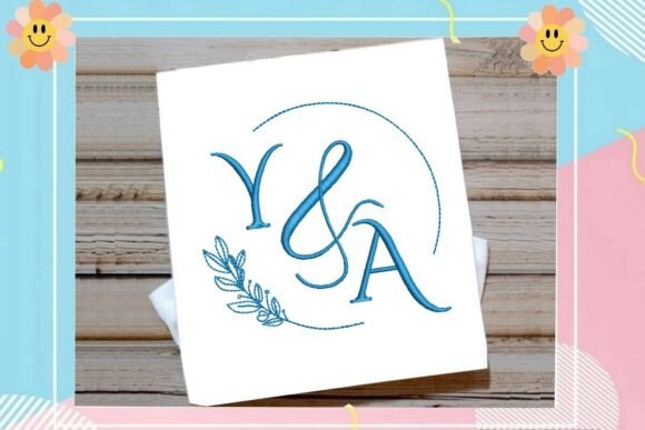 Blue Laurel Monogram Ring: A Seasonal Design Review