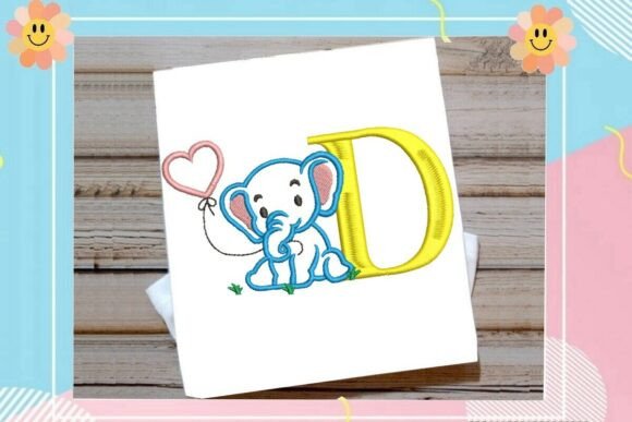 D Letter Cute Elephant Decor: Business Merch Review