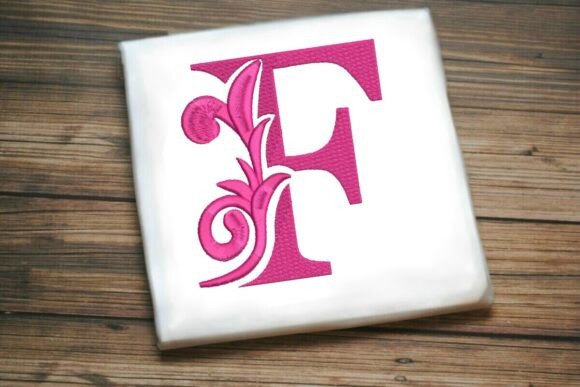 Flourished Leaf Monogram F: A Craft Fair Review