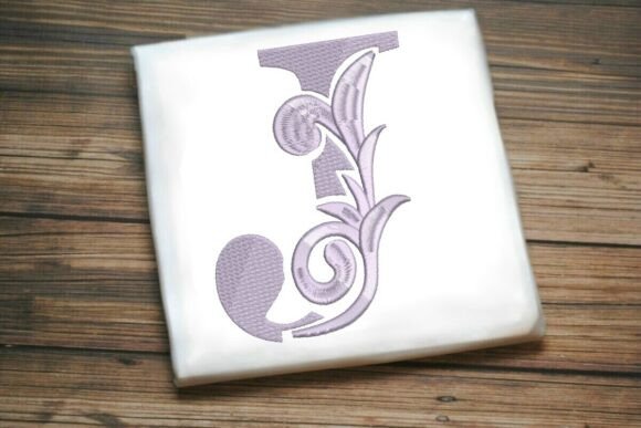 Flourished Leaf Monogram J: A Designer Review