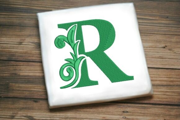 Flourished Leaf Monogram R: Seller Review