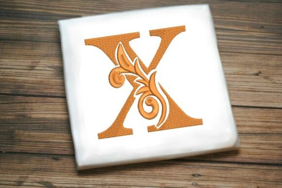Flourished Leaf Monogram X: Craft Fair Review