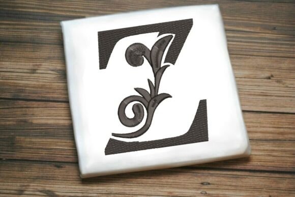 Flourished Leaf Monogram Z: A Designer’s Review