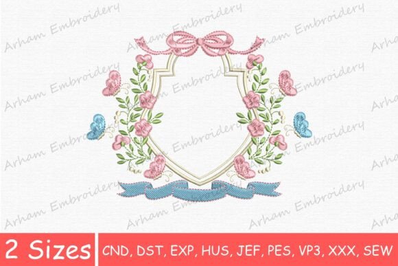 Flowers Butterflies Bow Monogram Frame Review