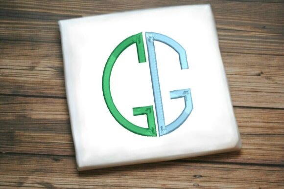Geometric Split Letter Monogram G Review