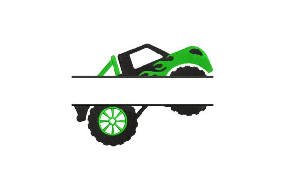 Layered Monster Truck Monogram Review