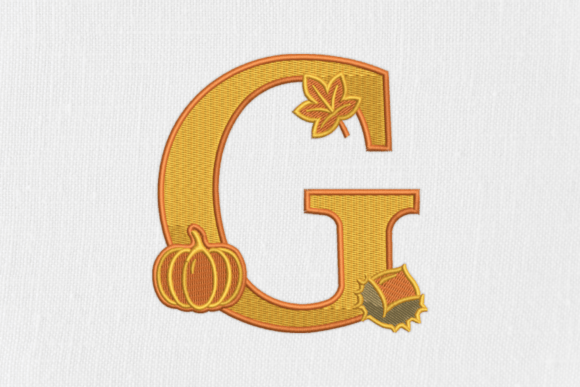 Letter G Autumn Monogram: A Designer Review