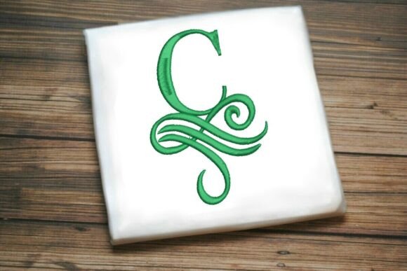 Oceanic Flourish Monogram C: Seasonal Design Review