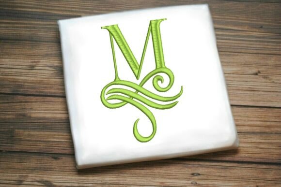 Oceanic Flourish Monogram M: Holiday Design Review