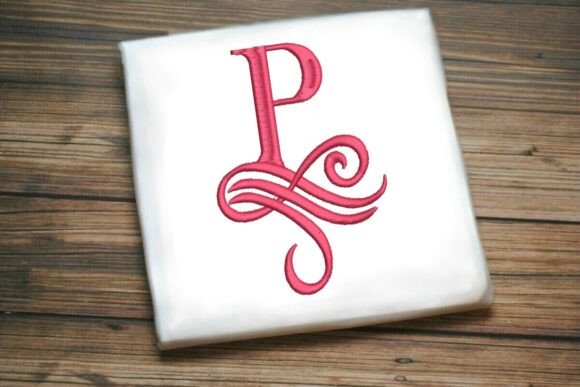 Oceanic Flourish Monogram P: Holiday Design Review