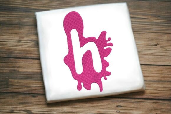 Paint Splash Monogram h: A Holiday Design Review