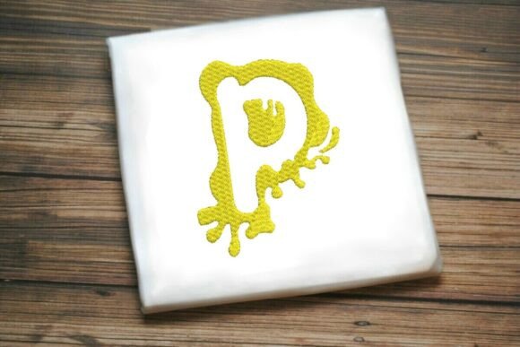 Paint Splash Monogram p: Craft Fair Review