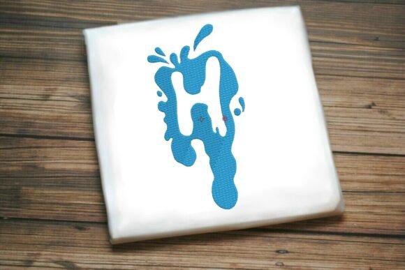 Paint Splash Uppercase Monogram H Review