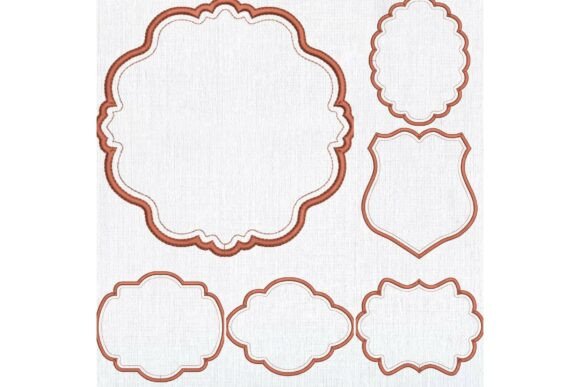 Set 6 Wedding Monogram Frames: A Designer Review