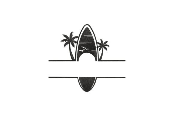 Tropical Surfboard Monogram: Seasonal Design Review