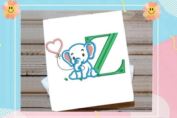 Z Letter Cute Elephant Decor: A Business Design Review